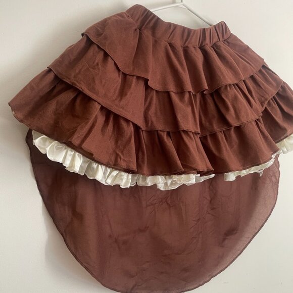 Adult Pirate/Wench Ruffle Skirt Costume - Picture 2 of 15